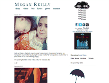 Tablet Screenshot of meganreilly.com